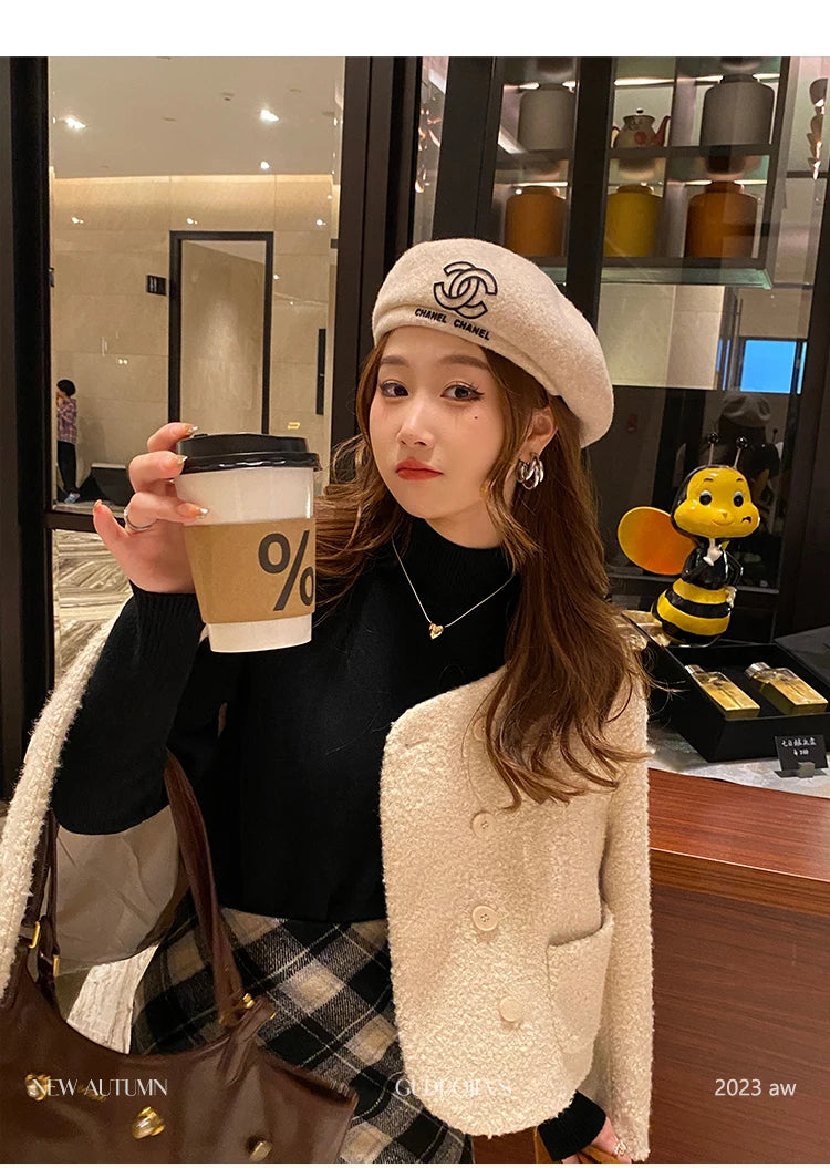The Lined Knit Turtleneck