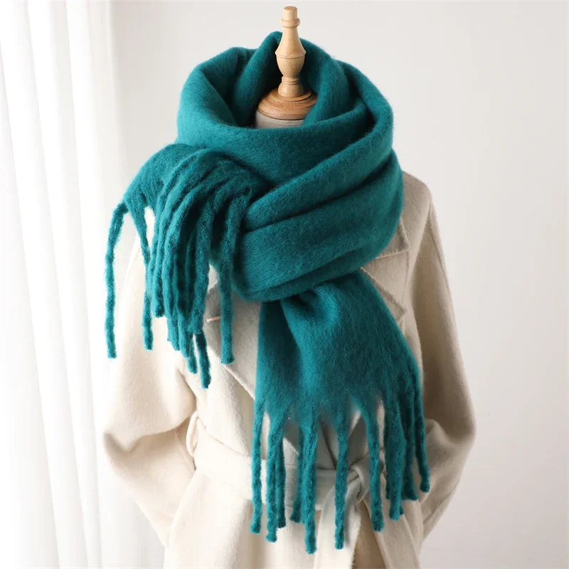 The Tassel Pashmina Wrap Scarf