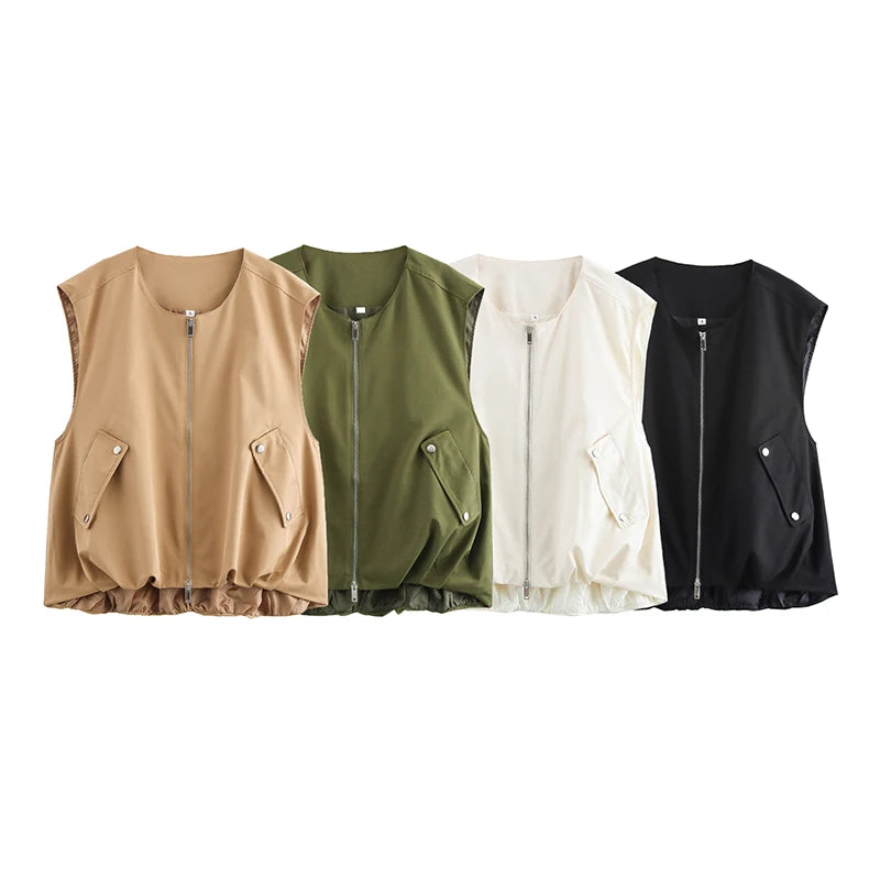 The Cropped Wrap Trench