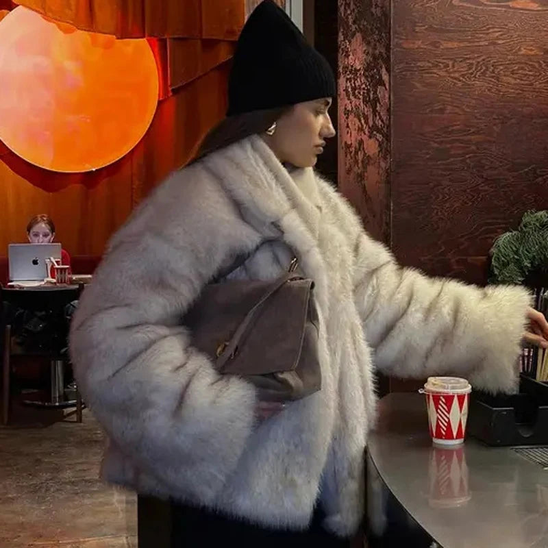 The Plush Cruelty-Free Fur Coat