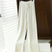 The Merino-Blend Knit Wide-Leg Trousers — product view 25