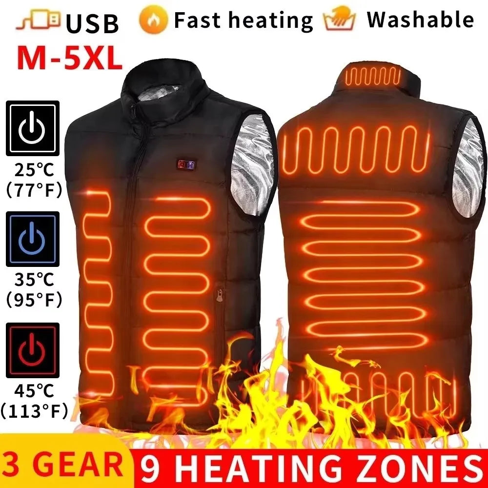 The 9-Zone Heated Vest