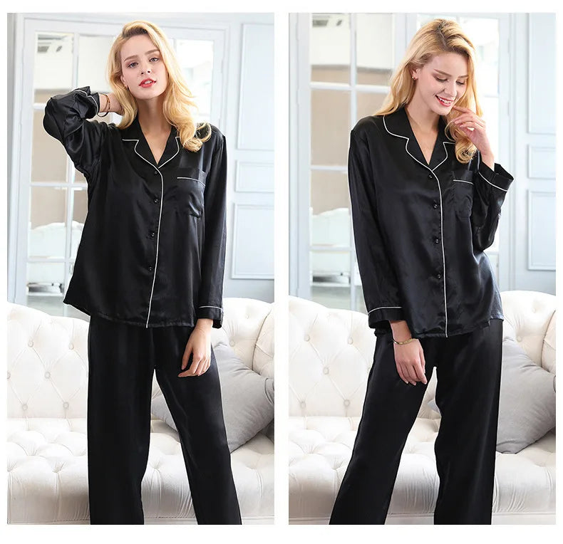 The Mulberry Silk Pajama Set