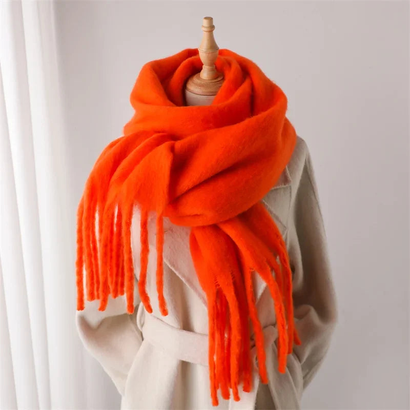 The Tassel Pashmina Wrap Scarf