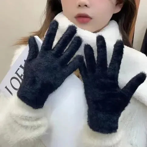 The Velvet-Touch Plush-Lined Gloves