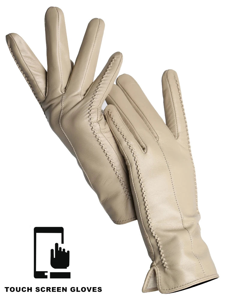 The Velvet-Lined Sheepskin Gloves
