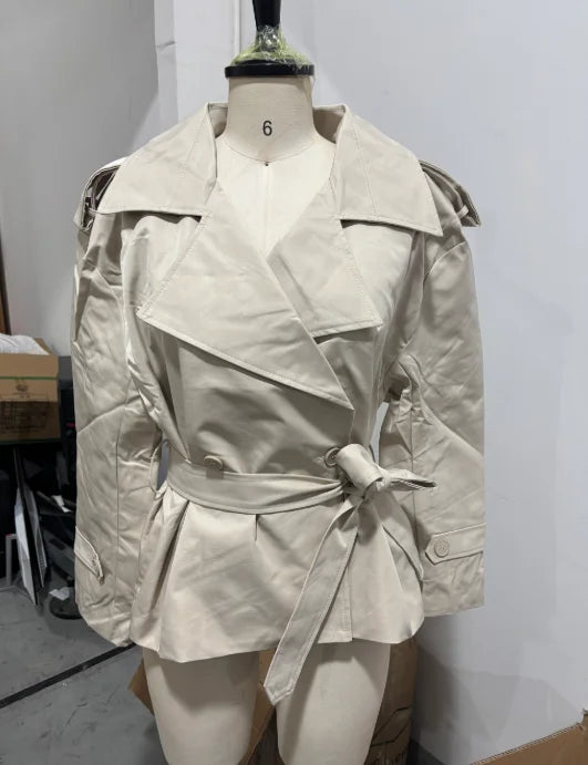 The Belted Short Trench