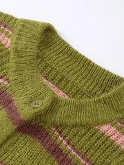 The Striped Boyfriend Cardigan — product view 8