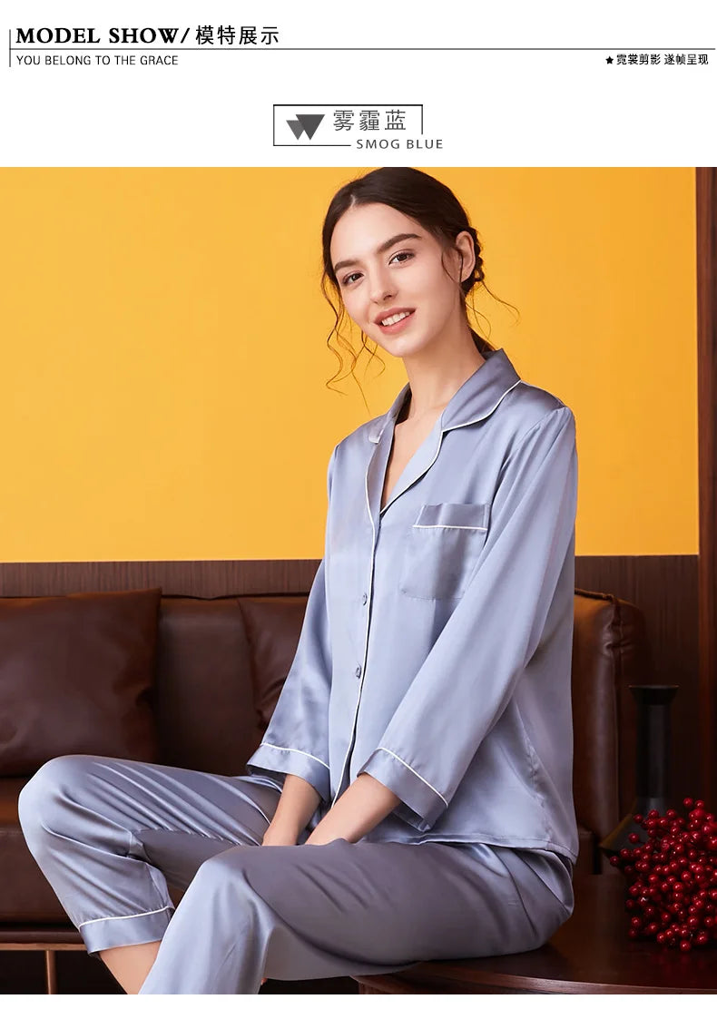 The Mulberry Silk Pajama Set