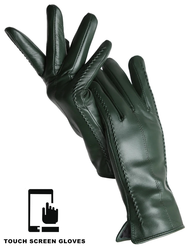 The Velvet-Lined Sheepskin Gloves