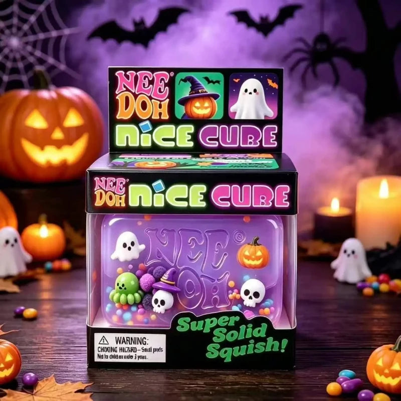 Spider & Pumpkin Halloween Squishy Toy