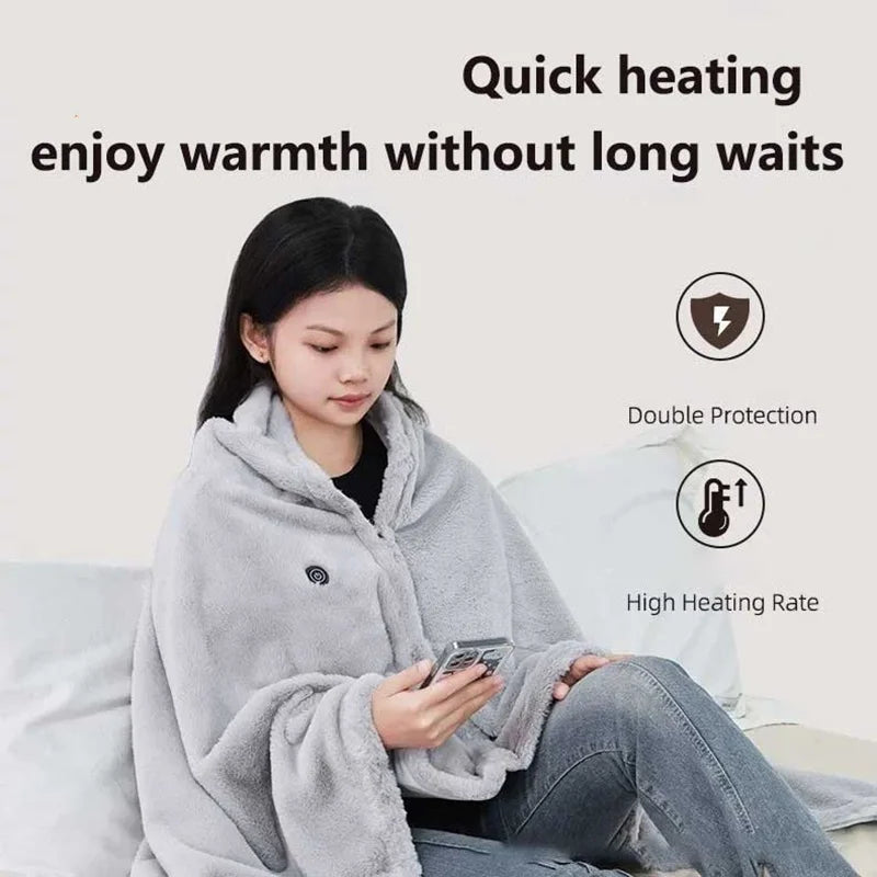 The Plush Heated Throw