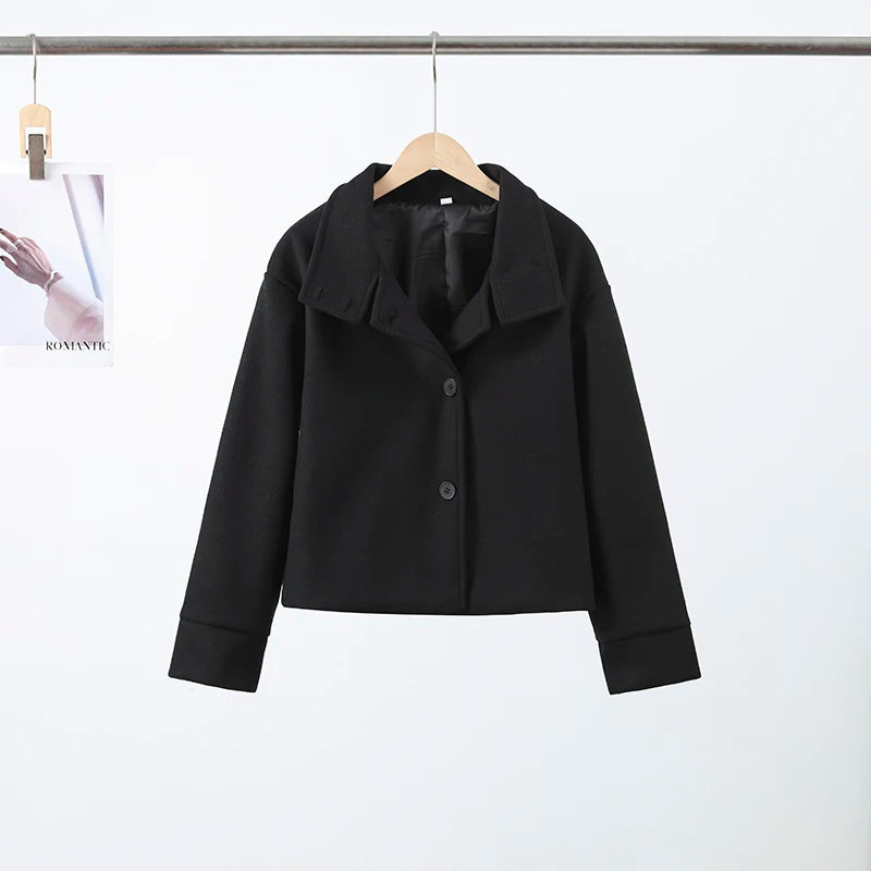 The High-Neck Asymmetric Coat