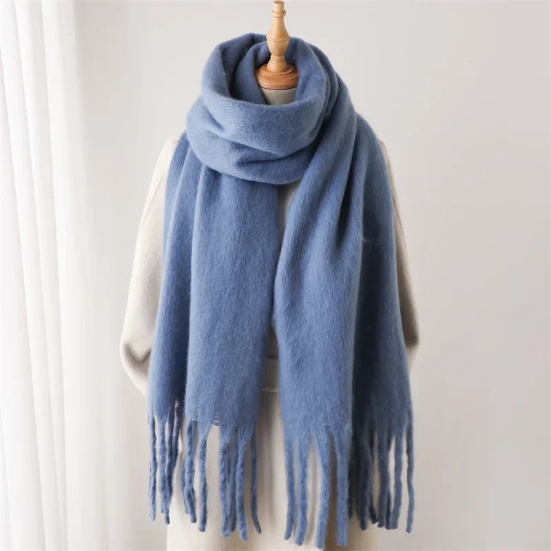The Tassel Pashmina Wrap Scarf