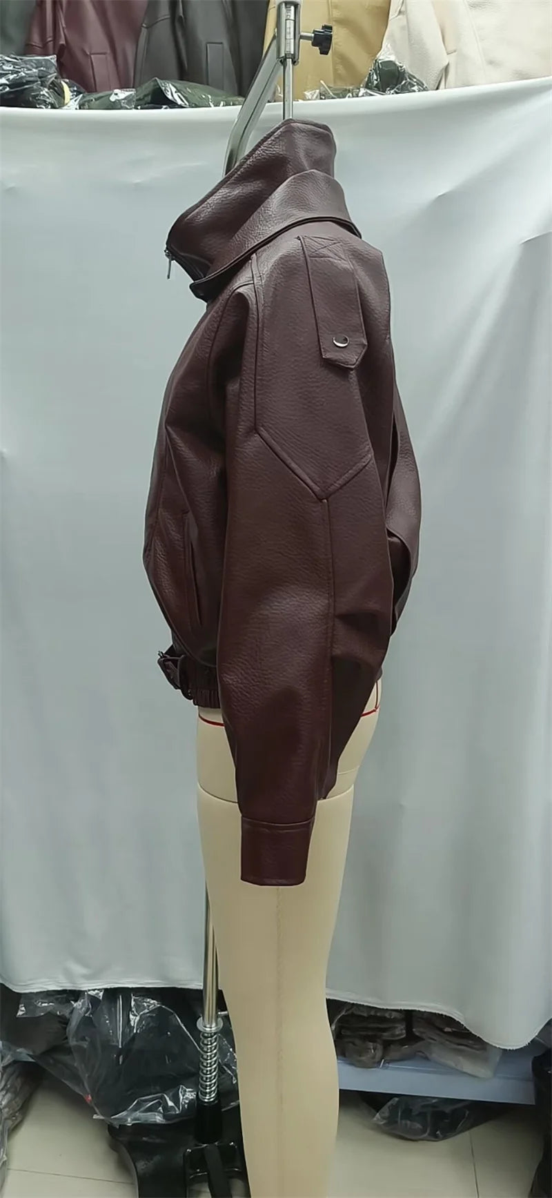 The Cruelty-Free Leather Biker Jacket