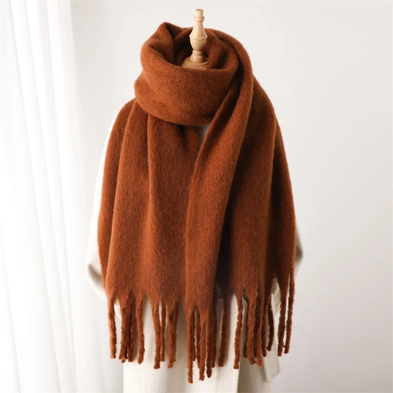The Tassel Pashmina Wrap Scarf