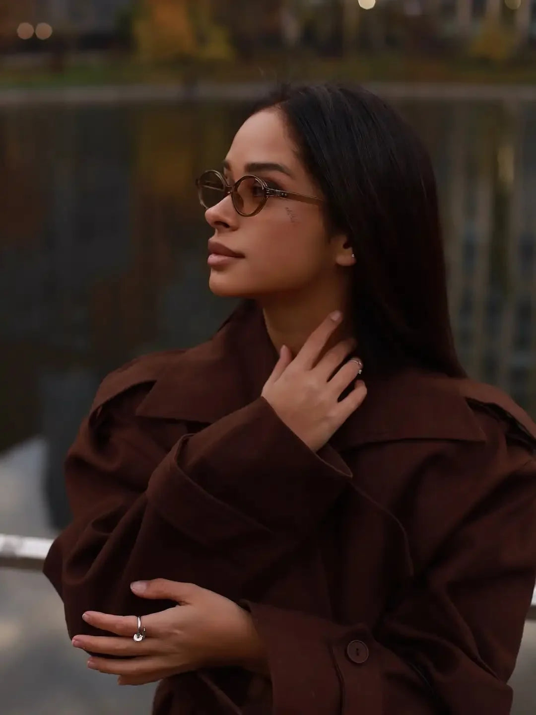 The Cropped Wrap Trench