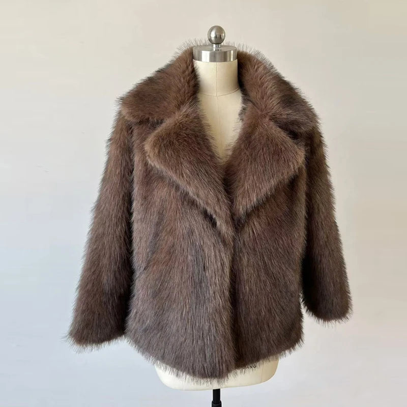 The Plush Cruelty-Free Fur Coat