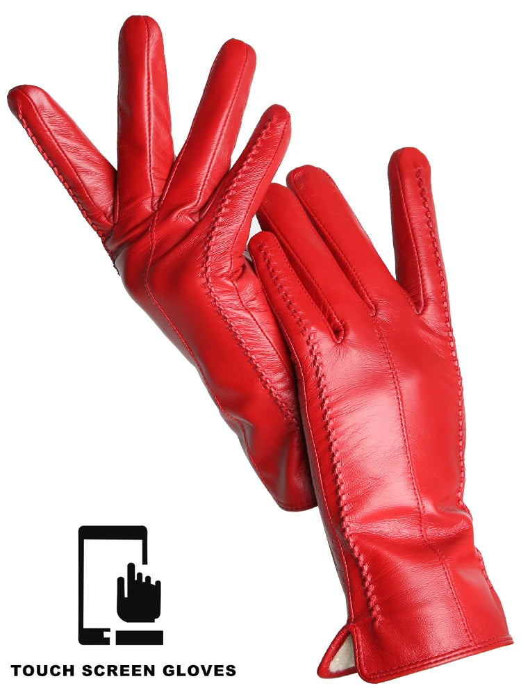 The Velvet-Lined Sheepskin Gloves