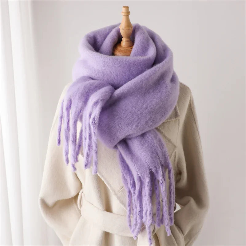 The Tassel Pashmina Wrap Scarf
