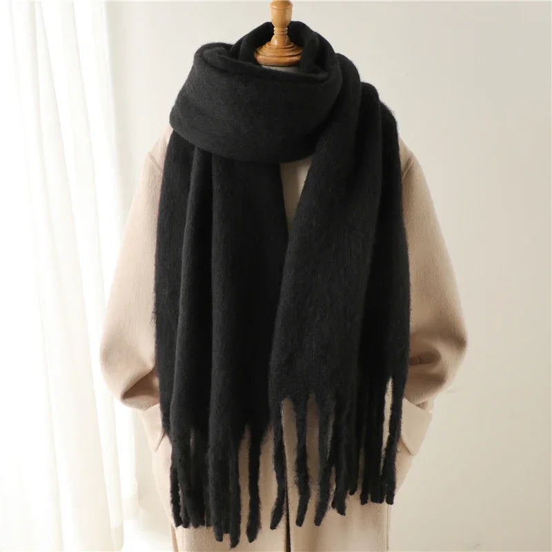 The Tassel Pashmina Wrap Scarf