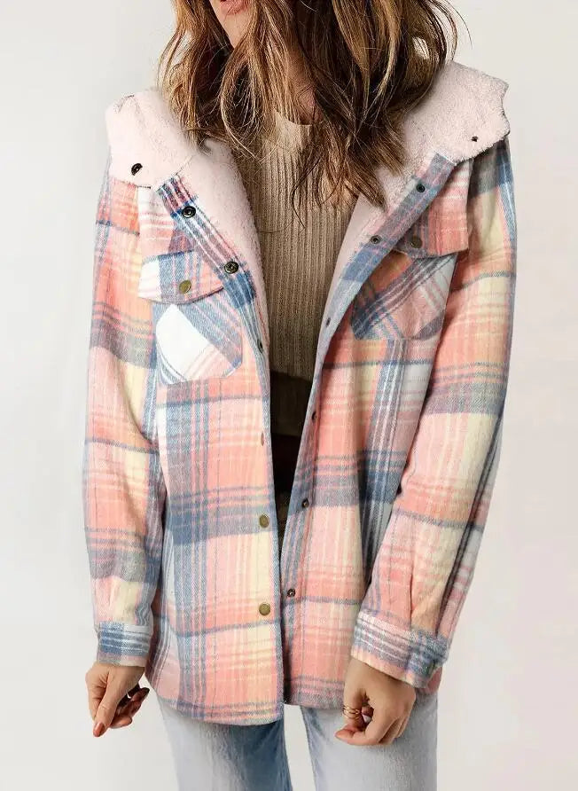 The Plaid Sherpa-Lined Shacket