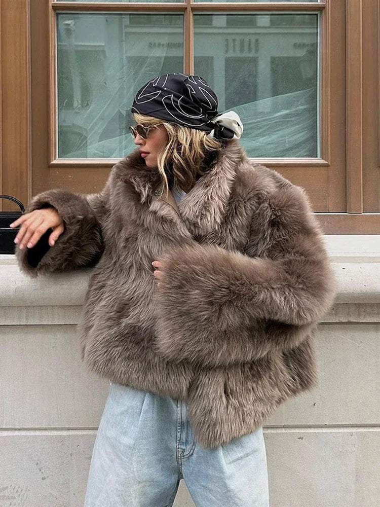 The Mink-Look Cruelty-Free Fur Jacket