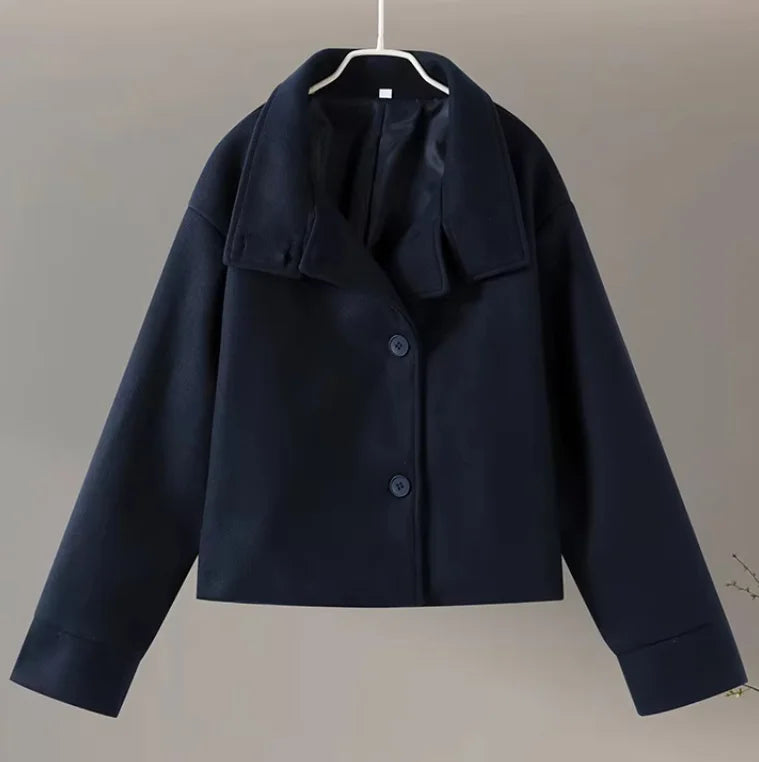 The High-Neck Asymmetric Coat