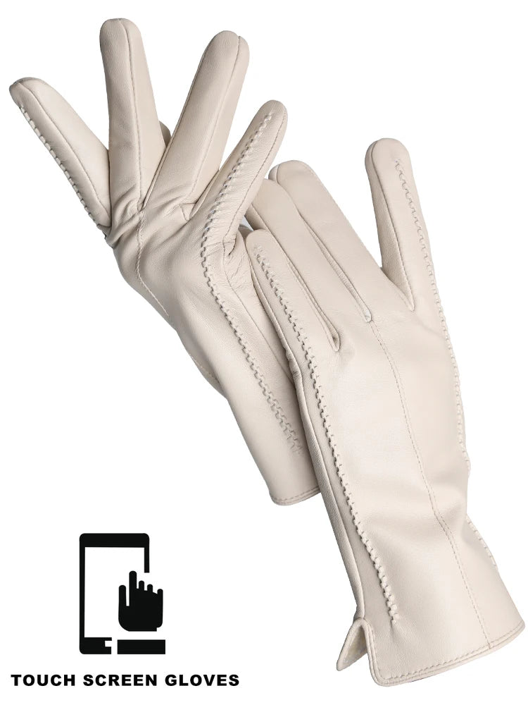 The Velvet-Lined Sheepskin Gloves