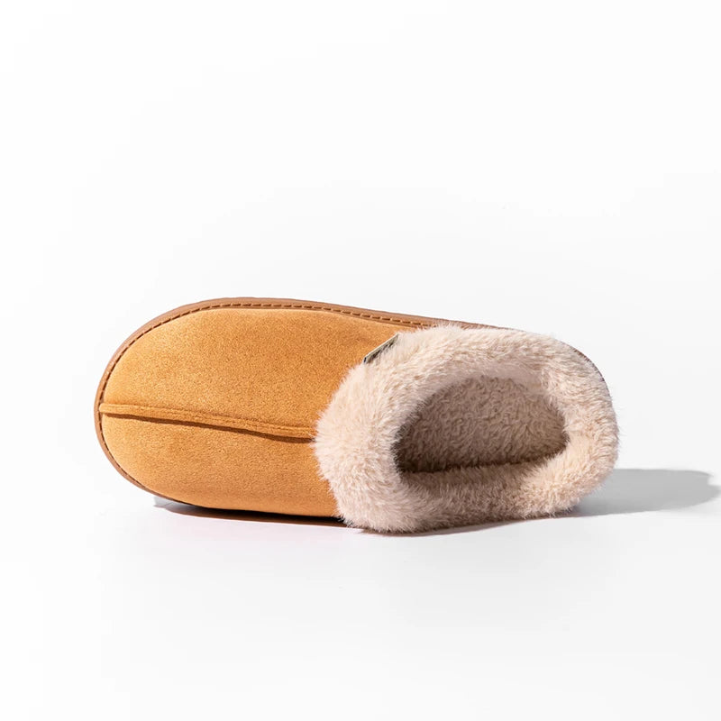 The Cruelty-Free Suede Platform Slipper