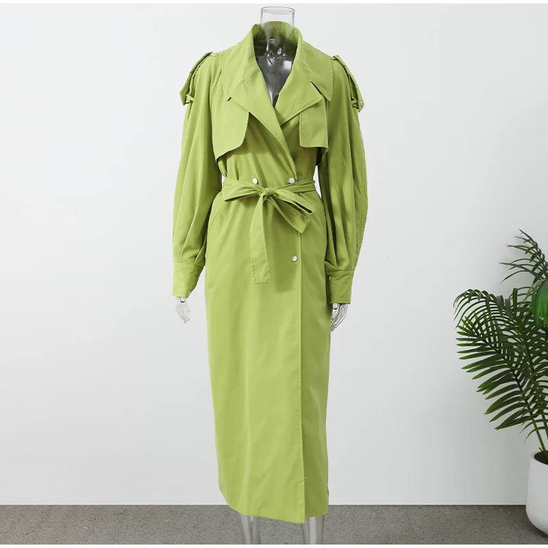 The Cape-Collar Belted Trench