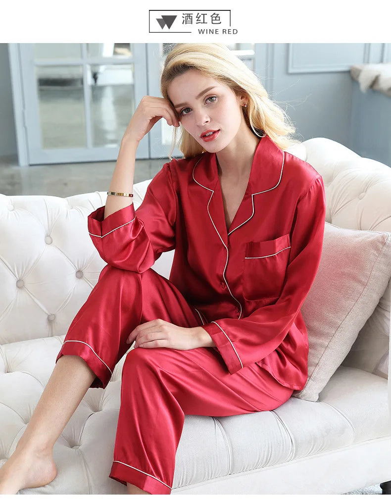 The Mulberry Silk Pajama Set