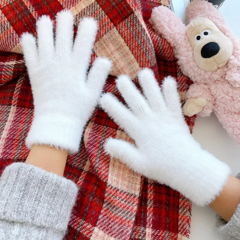 The Velvet-Touch Plush-Lined Gloves