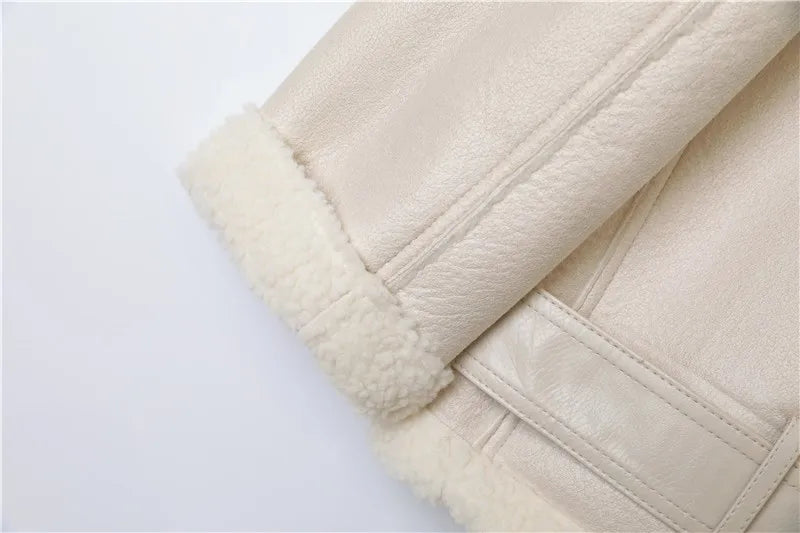 The Shearling-Look Aviator Jacket