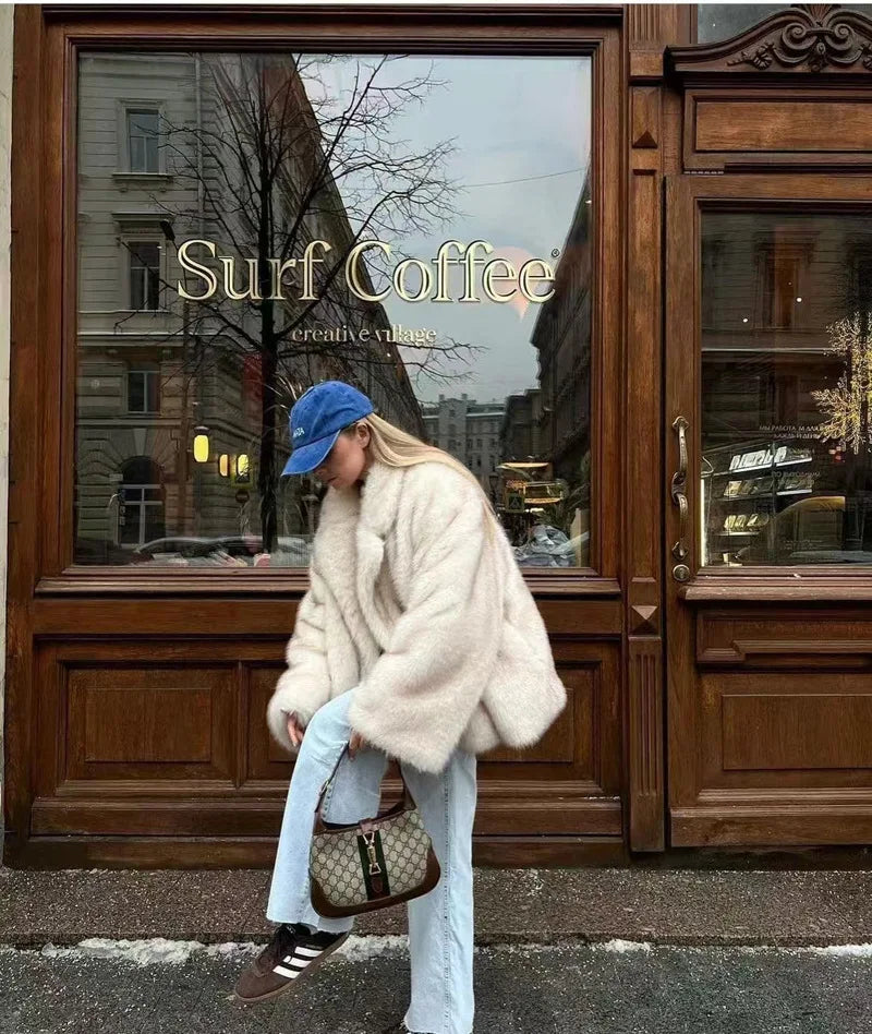 The Plush Cruelty-Free Fur Coat
