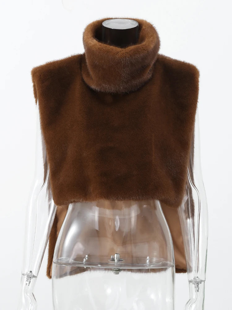 The Mink-Look Cruelty-Free Fur Jacket