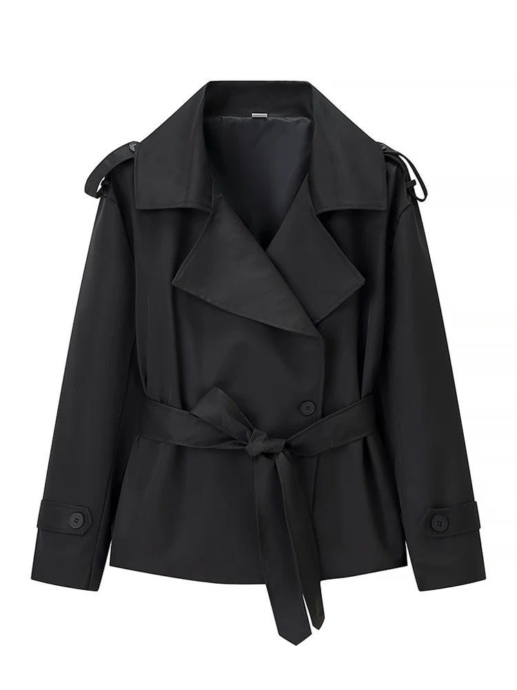 The Cape-Collar Belted Trench