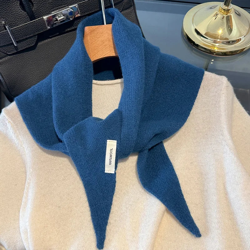 The Wool Triangle Wrap Scarf
