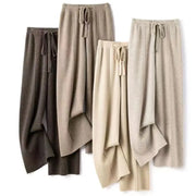 The Merino-Blend Knit Wide-Leg Trousers — product view 6