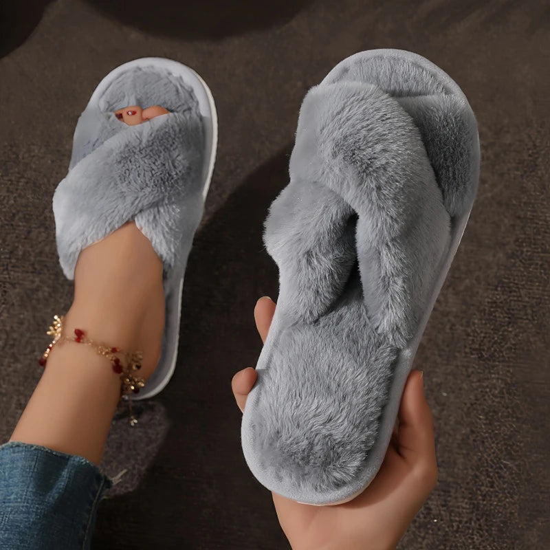 The Crossover Cruelty-Free Fur Slide