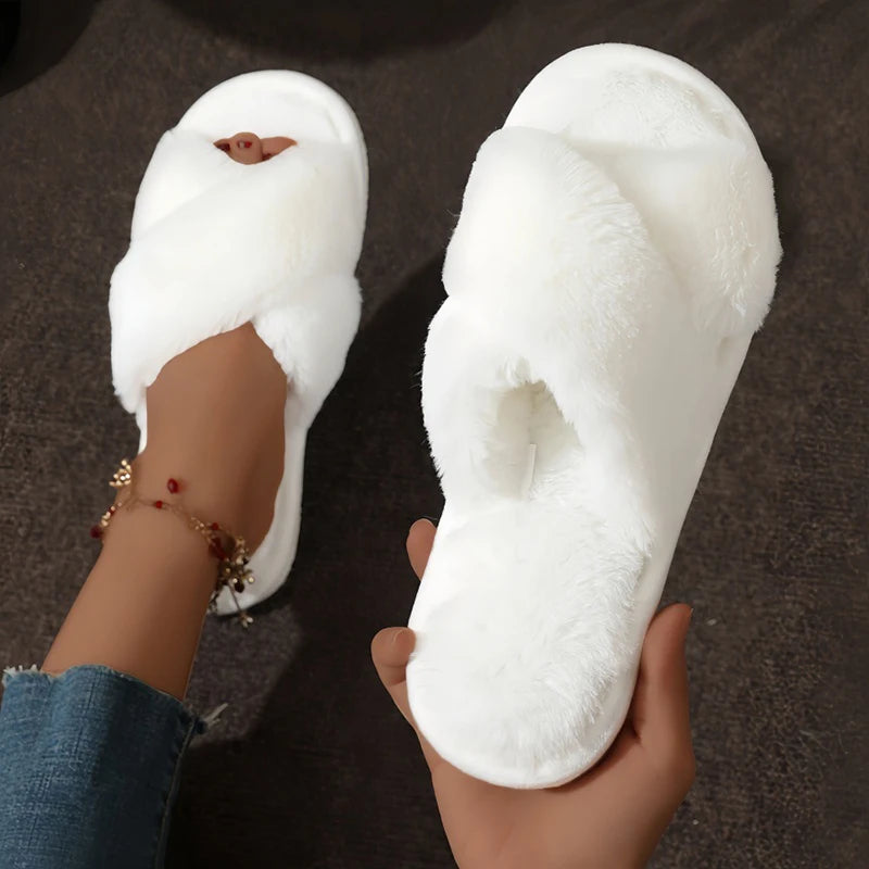 The Crossover Cruelty-Free Fur Slide