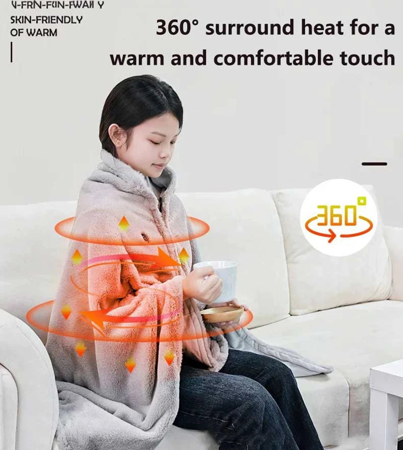 The Plush Heated Throw