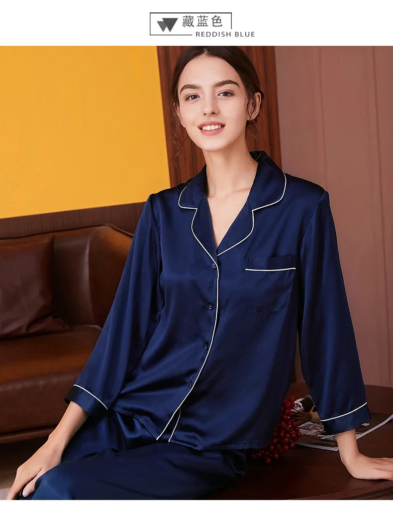 The Mulberry Silk Pajama Set