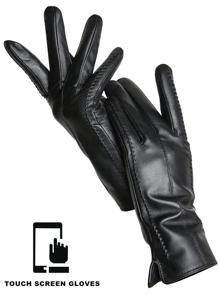 The Velvet-Lined Sheepskin Gloves