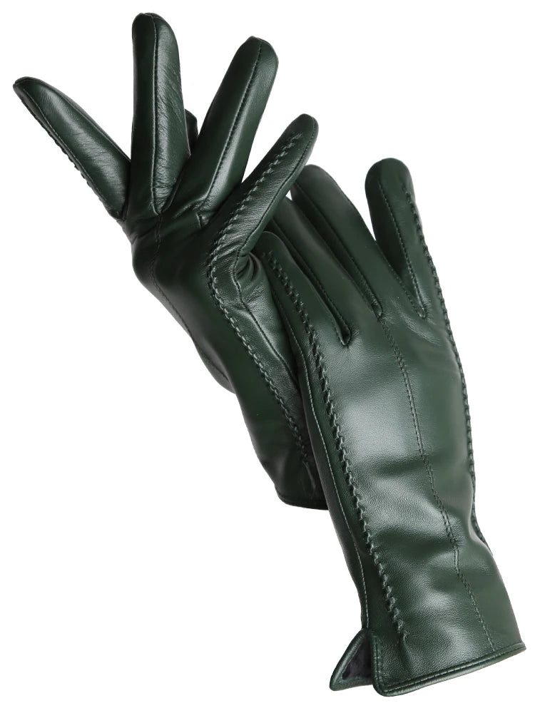 The Velvet-Lined Sheepskin Gloves