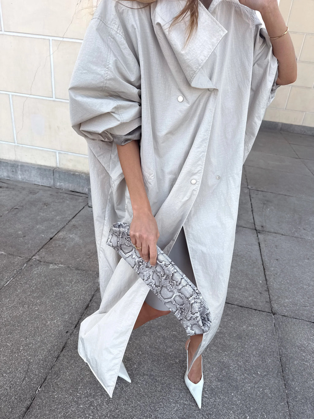The Cape-Collar Belted Trench