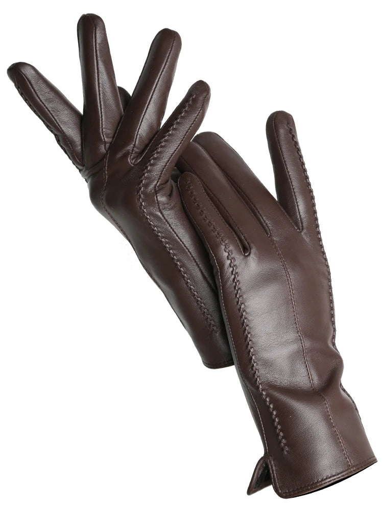 The Velvet-Lined Sheepskin Gloves