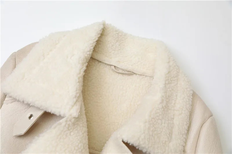 The Shearling-Look Aviator Jacket