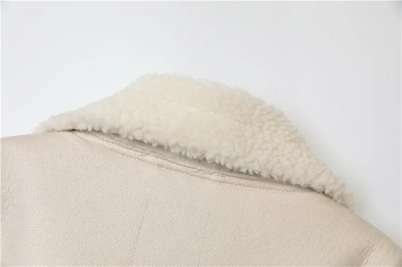 The Shearling-Look Aviator Jacket