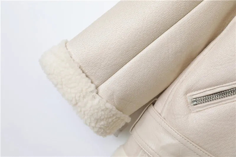 The Shearling-Look Aviator Jacket